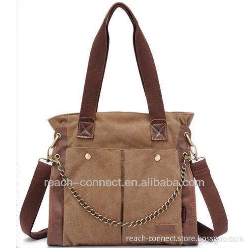 europe fashion ladies bags shoulder canvas